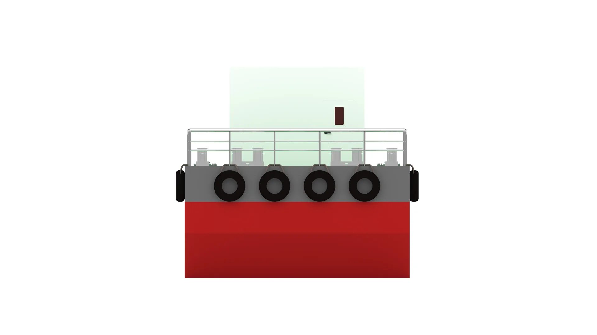 20ft Accommodation Barge view 8
