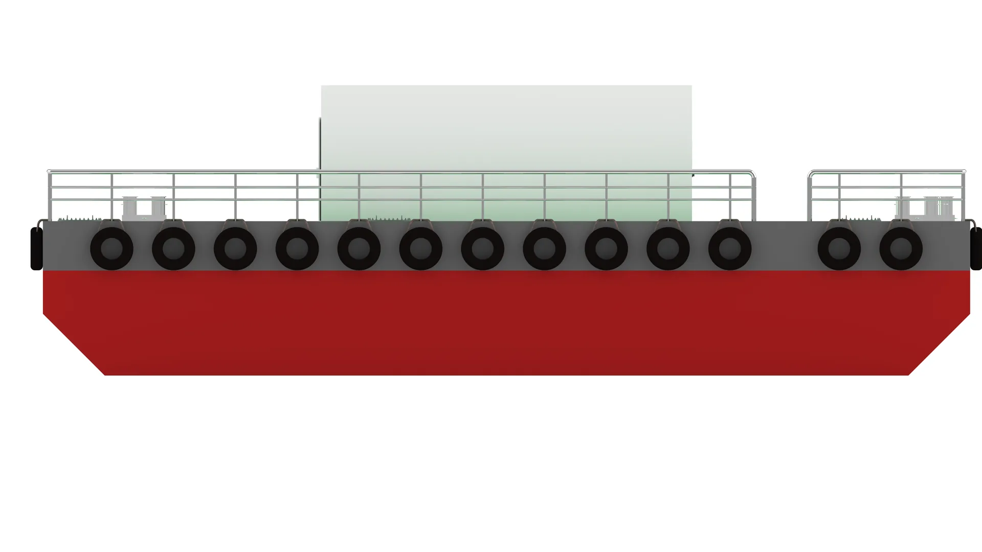 20ft Accommodation Barge view 9