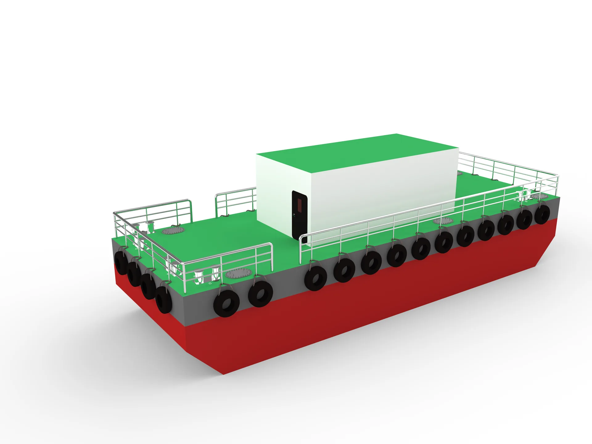 20ft Accommodation Barge view 11
