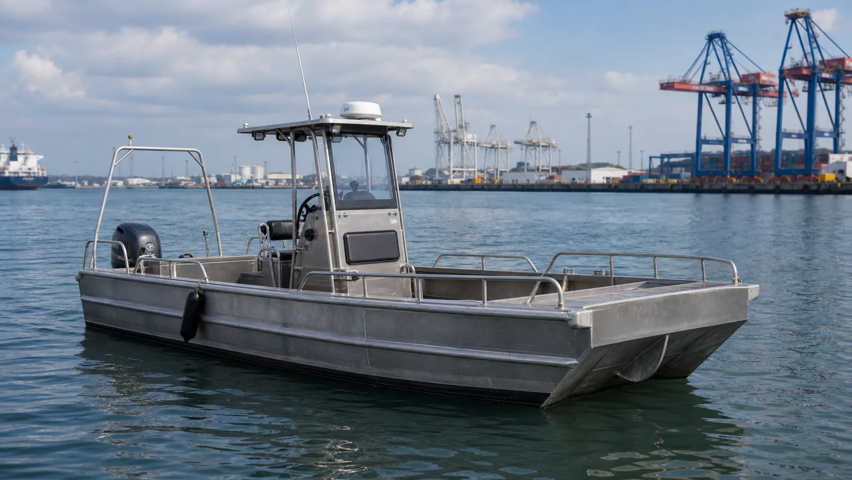 Aluminium Utility Boat Design