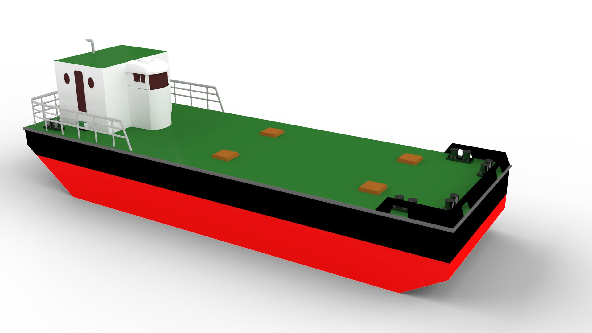 20ft Accommodation Barge view 3