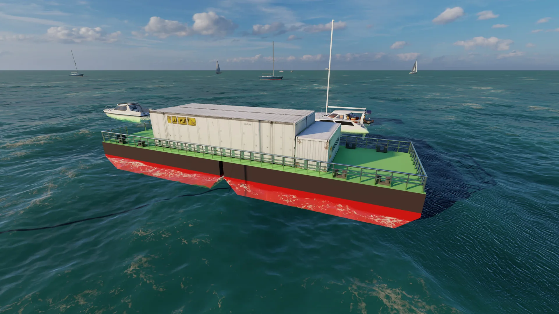 Collapsible Boat Concept Design view 9