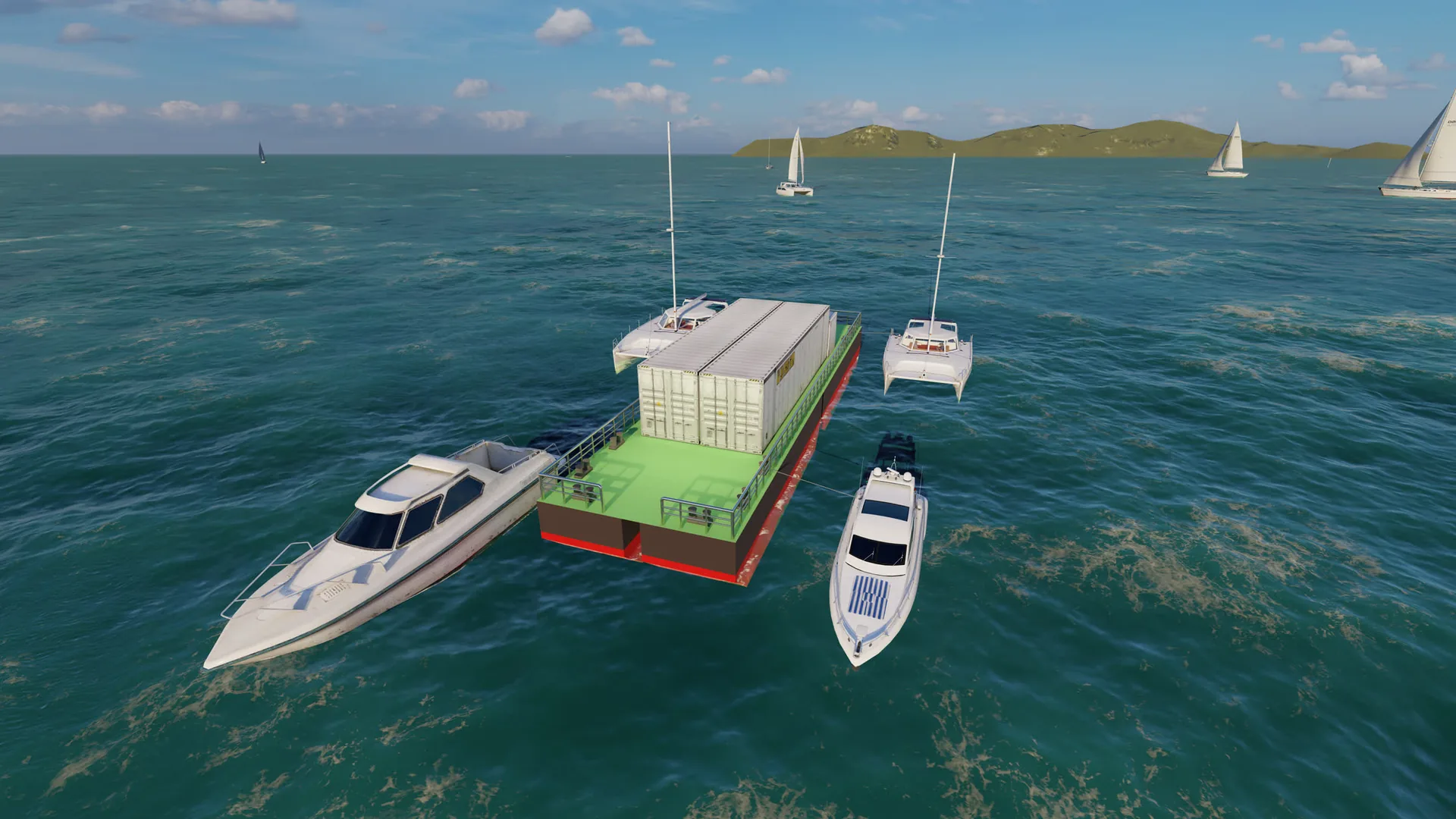 20ft Accommodation Barge view 15