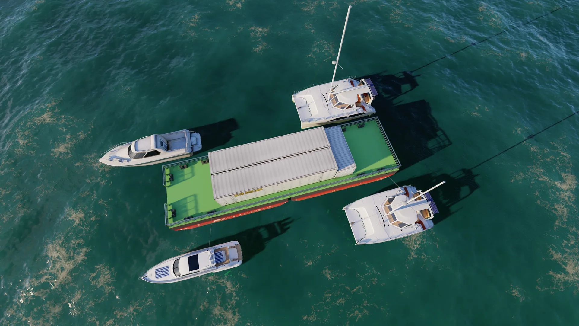 20ft Accommodation Barge view 16