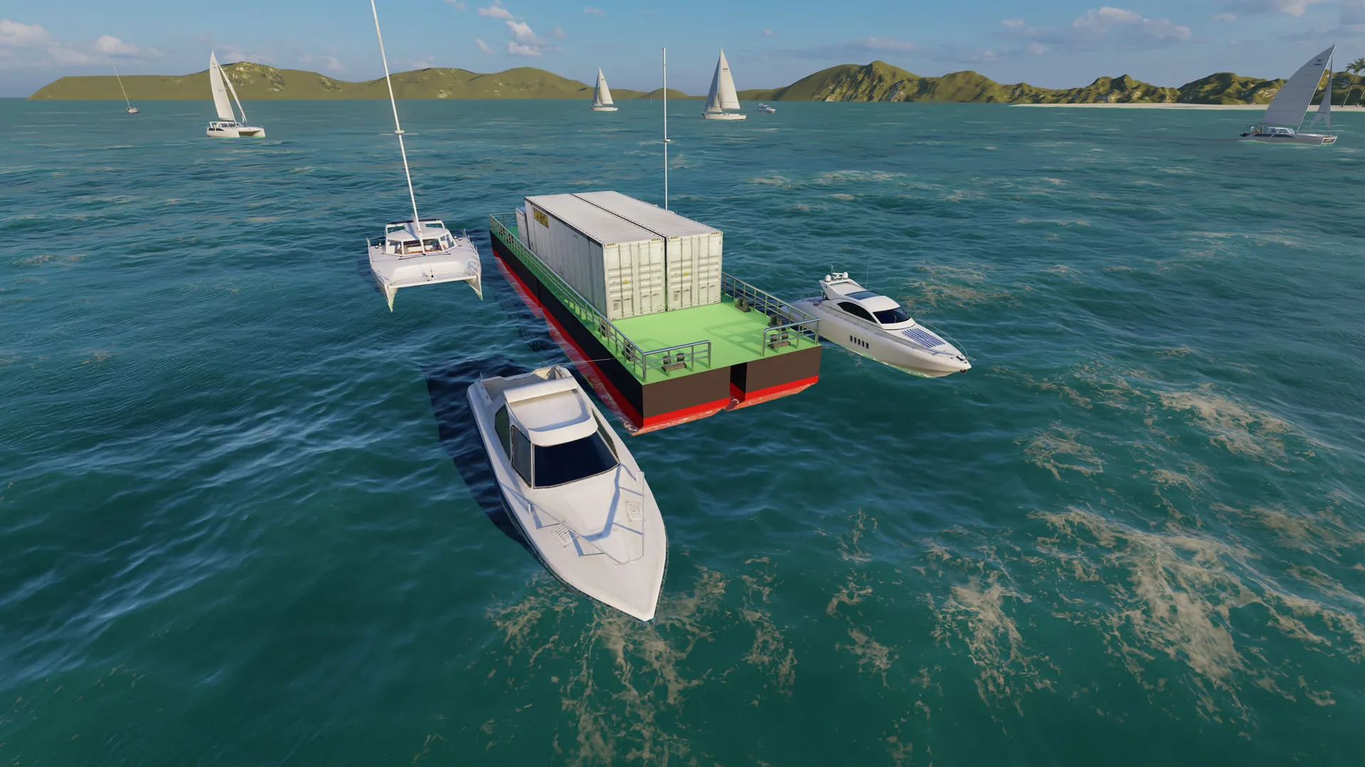 20ft Accommodation Barge view 17