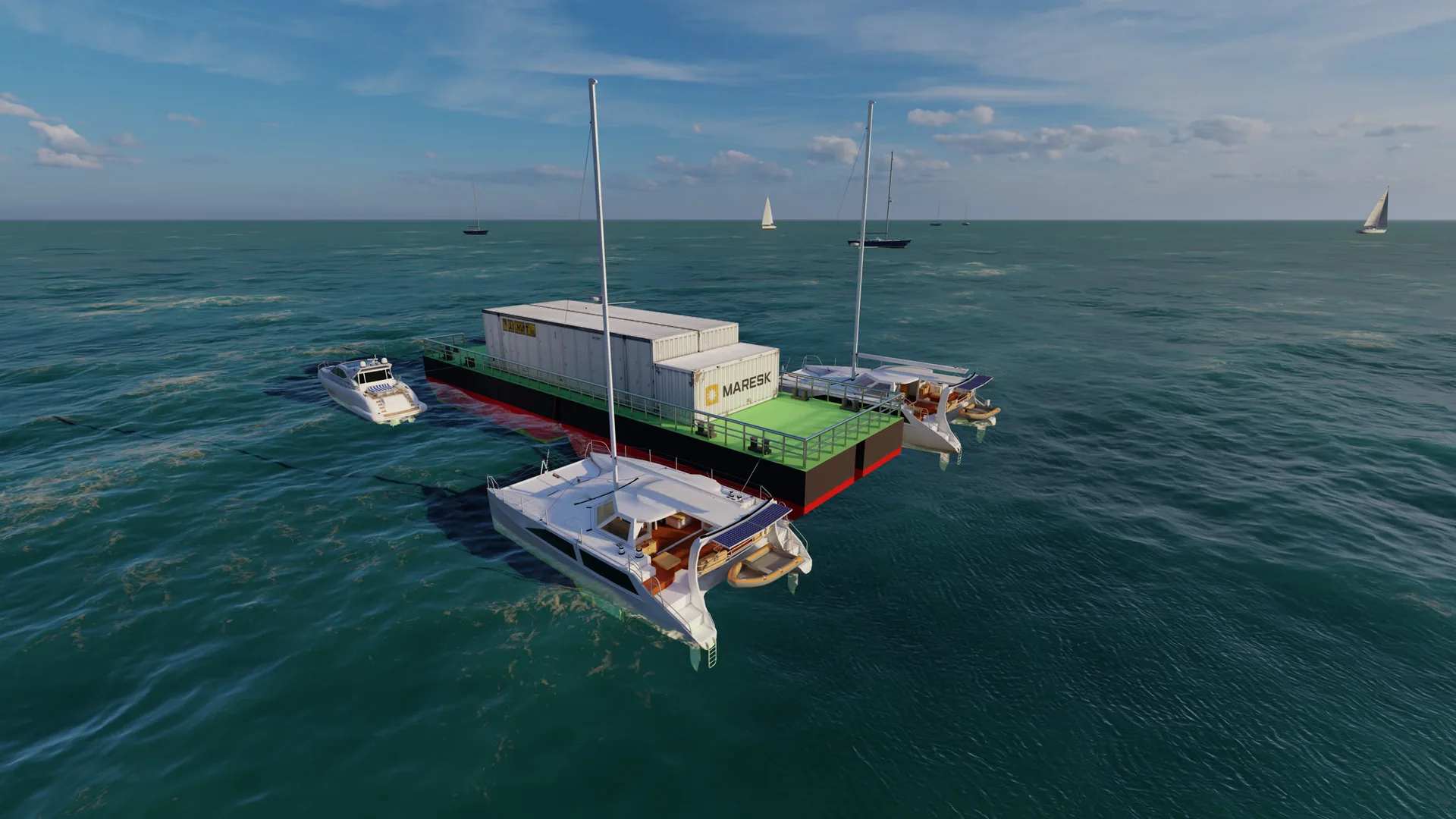 20ft Accommodation Barge view 18