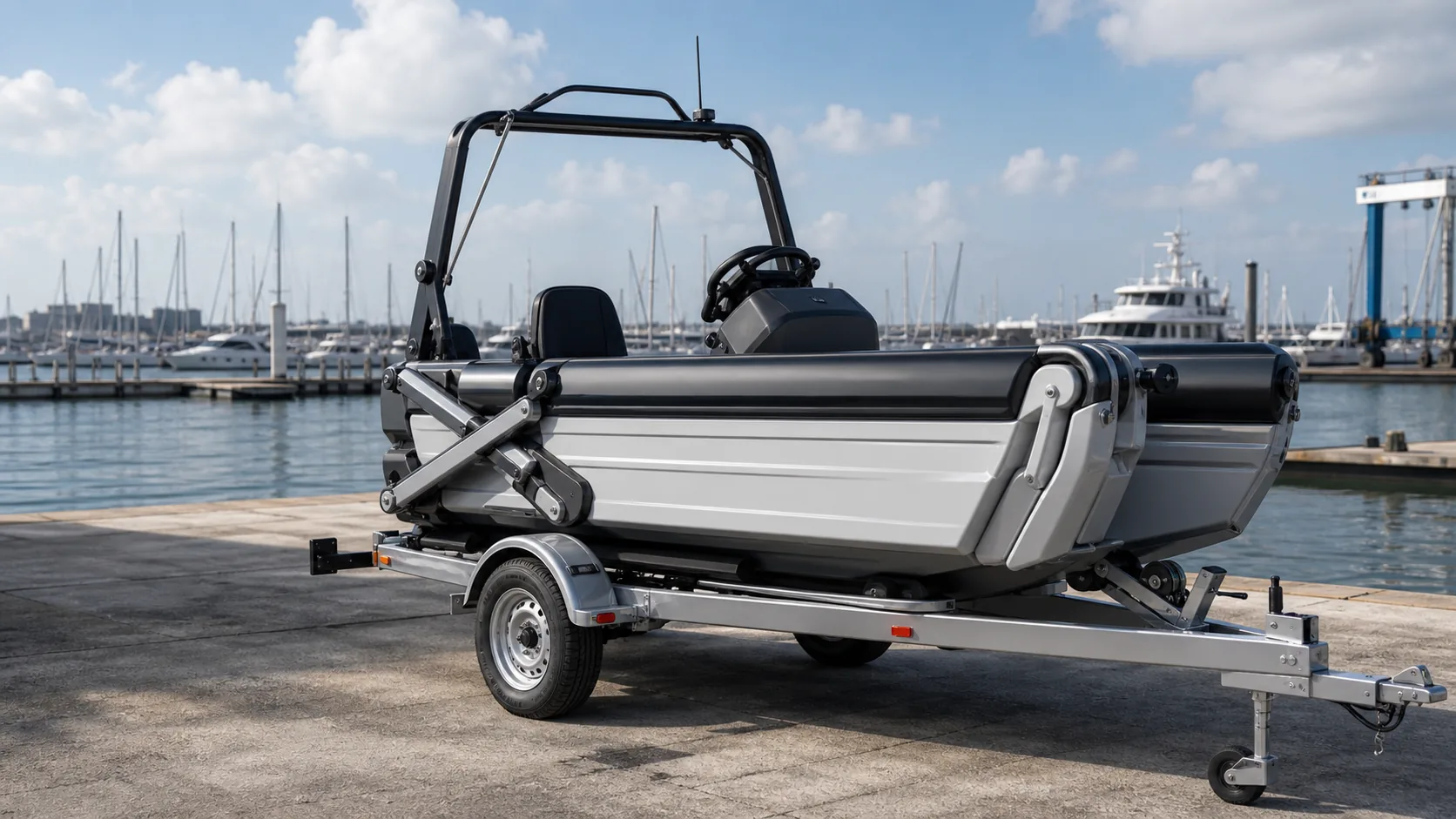 Collapsible Boat Concept Design