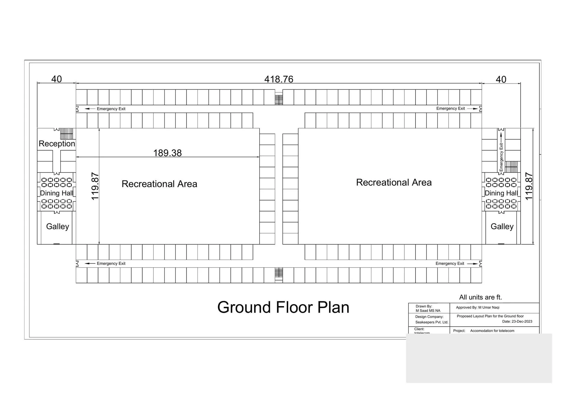 Accommodation Barge Project view 7