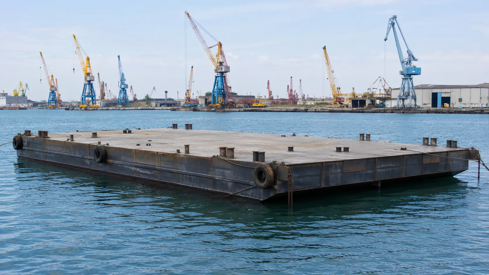 Accommodation Barge Project project visual