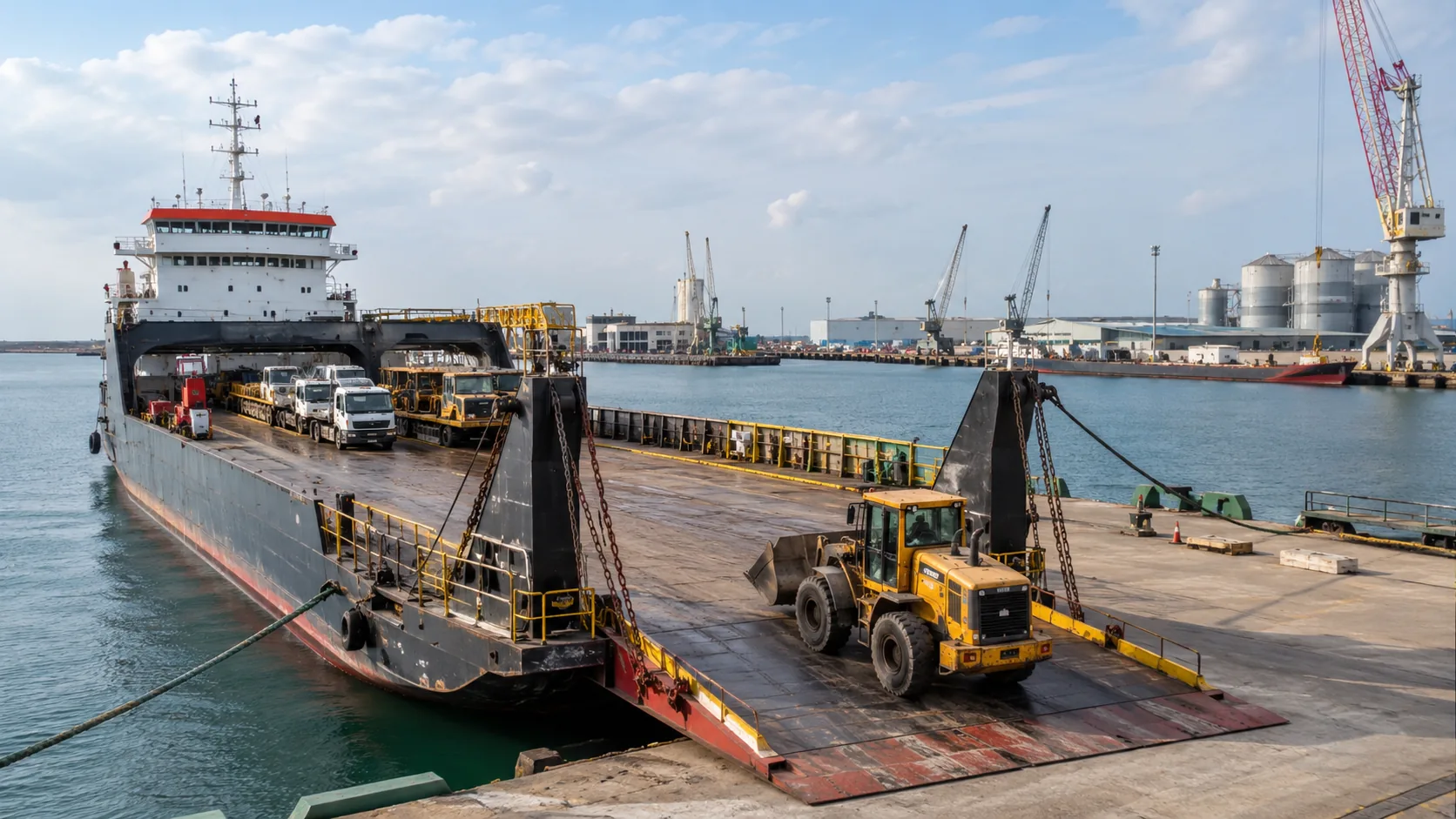 Marine Security Barrier project visual