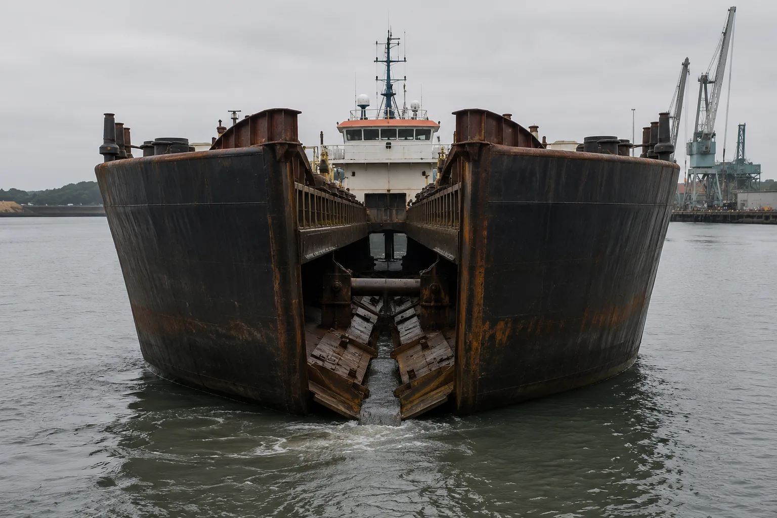 Split Hopper Barge project visual