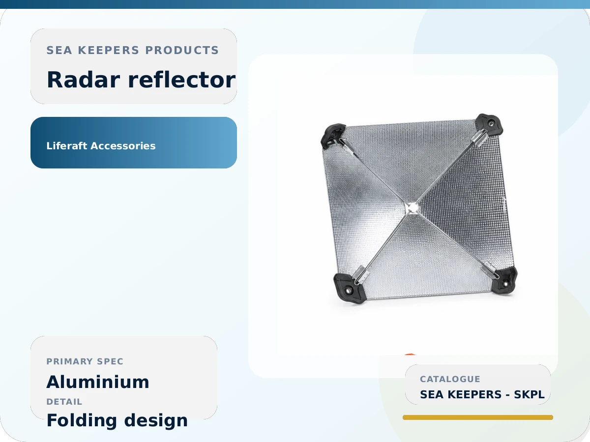 Aluminium Folding Radar Reflector