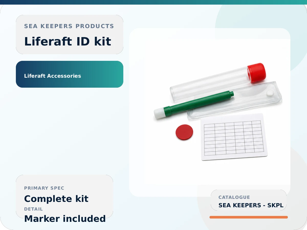 Complete Liferaft ID Tube Kit