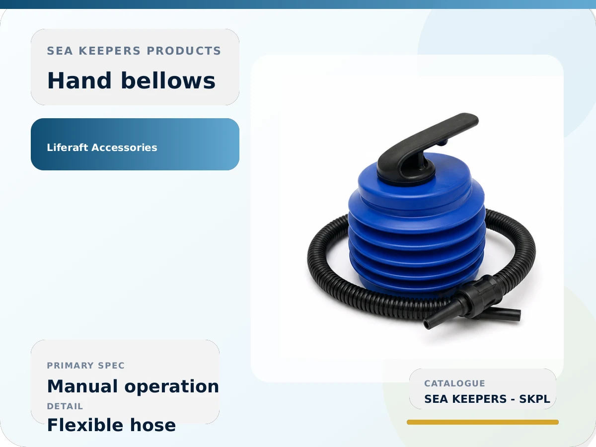 Hand-Operated Liferaft Bellows