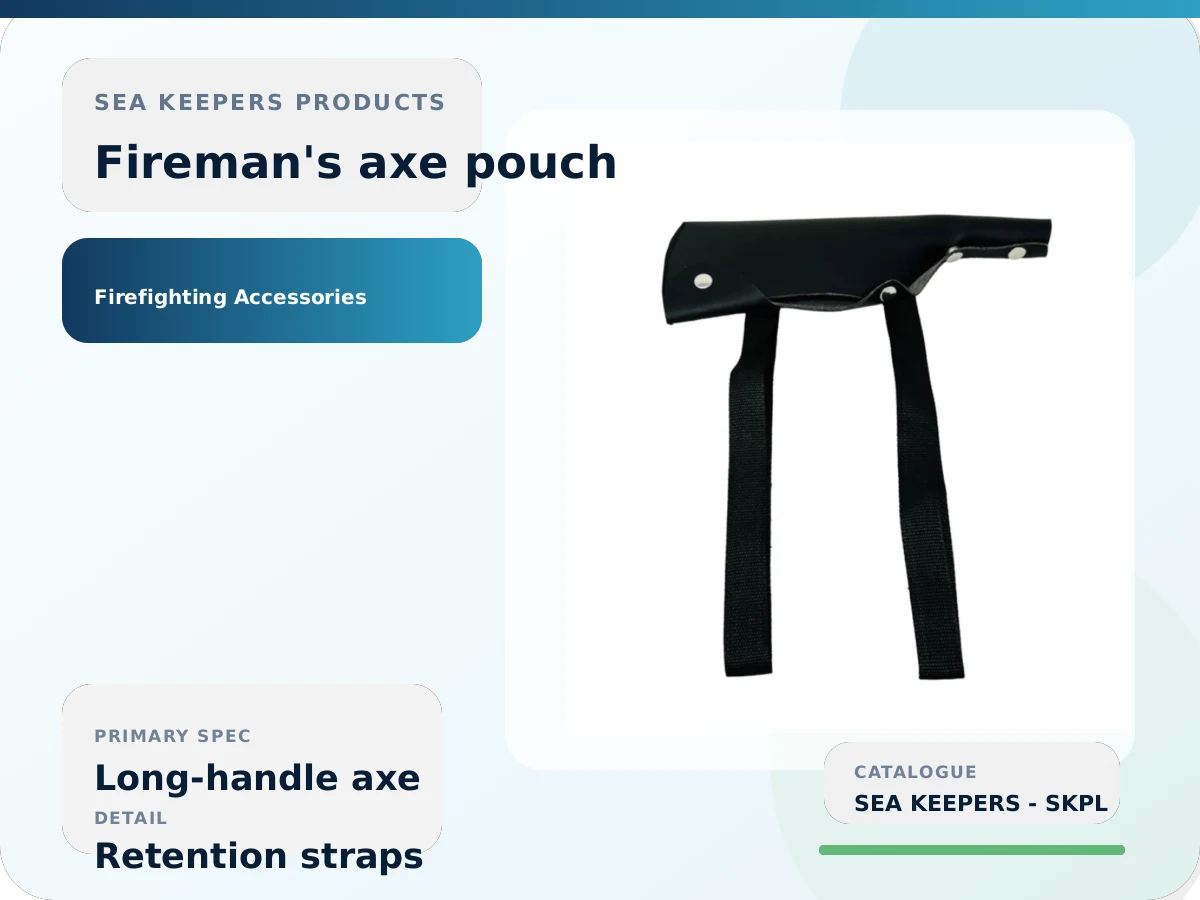 Pouch for Long-Handle Fireman's Axe