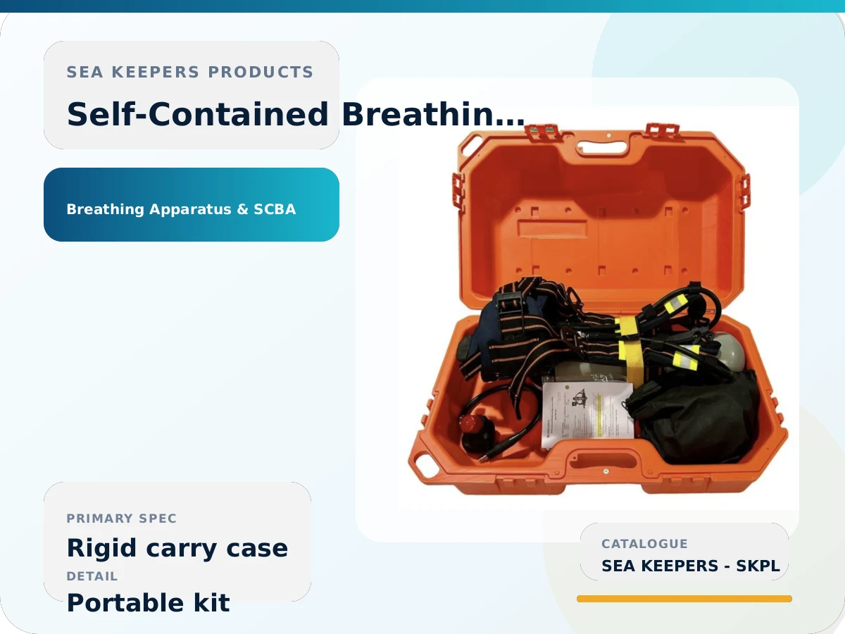 Self-Contained Breathing Apparatus | Protective Carry-Case Kit