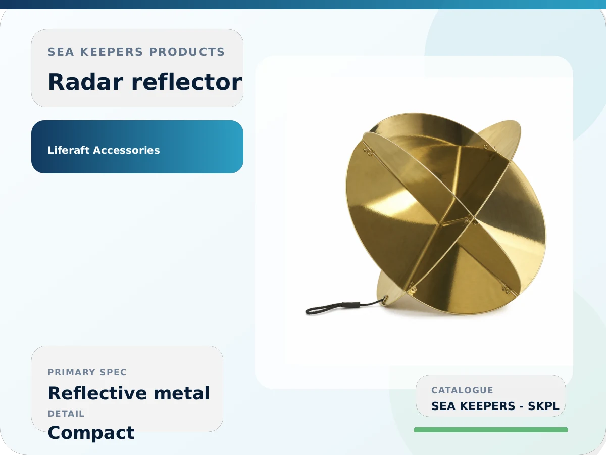 Spherical Liferaft Radar Reflector