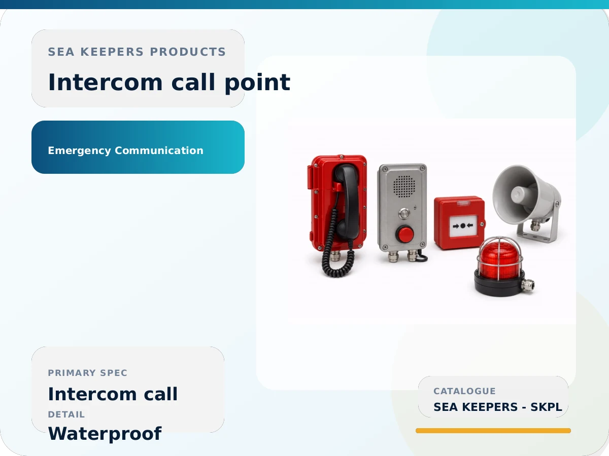 Waterproof Intercom Call Point