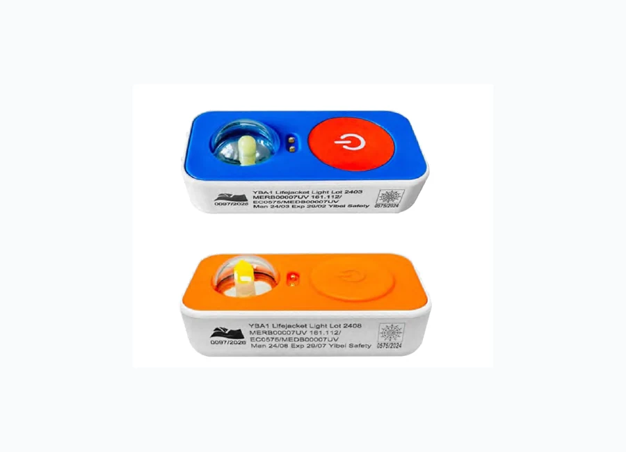 YBA1 Blue/Orange Lifejacket Light