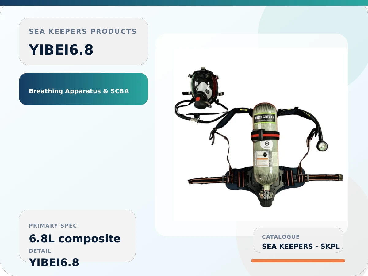 YIBEI6.8 Self-Contained Breathing Apparatus | 6.8L Composite Cylinder