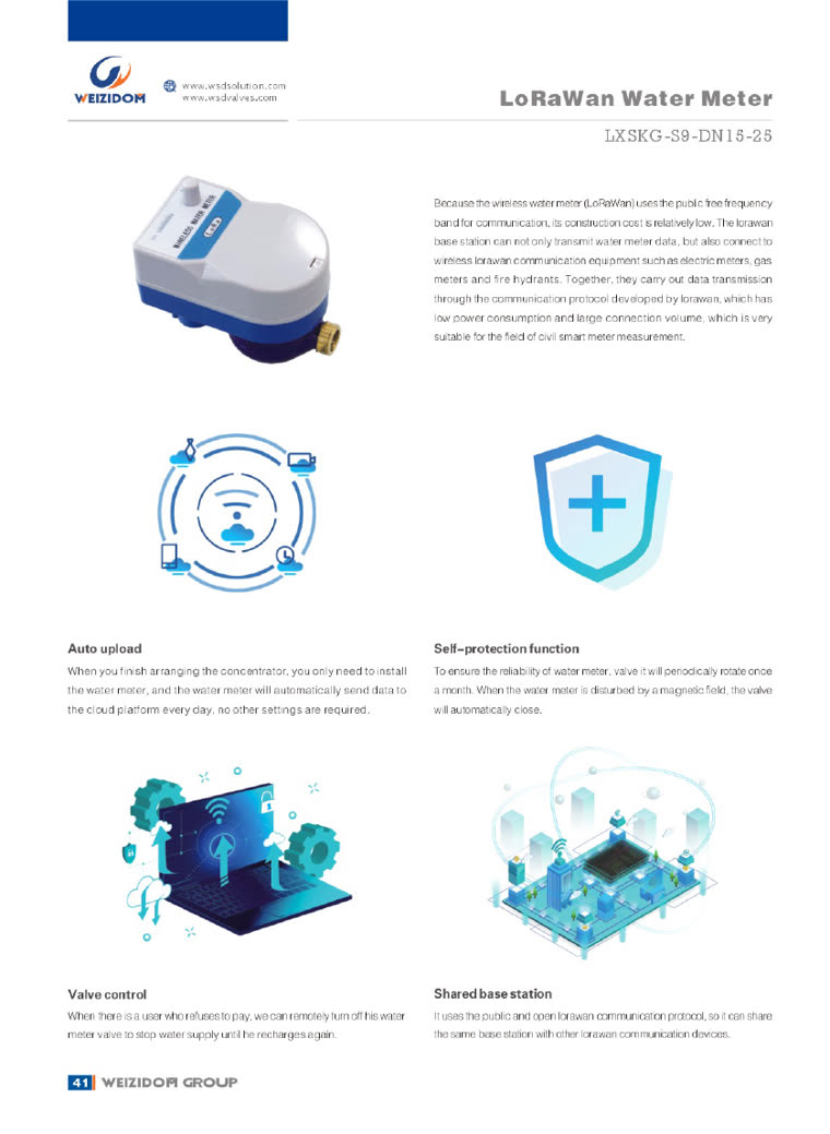 Smart Water Metering: LoRaWAN and GPRS Meters for Utilities and Industry