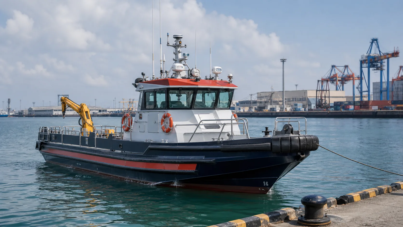 11.75 m Utility / Rescue Boat General Arrangement