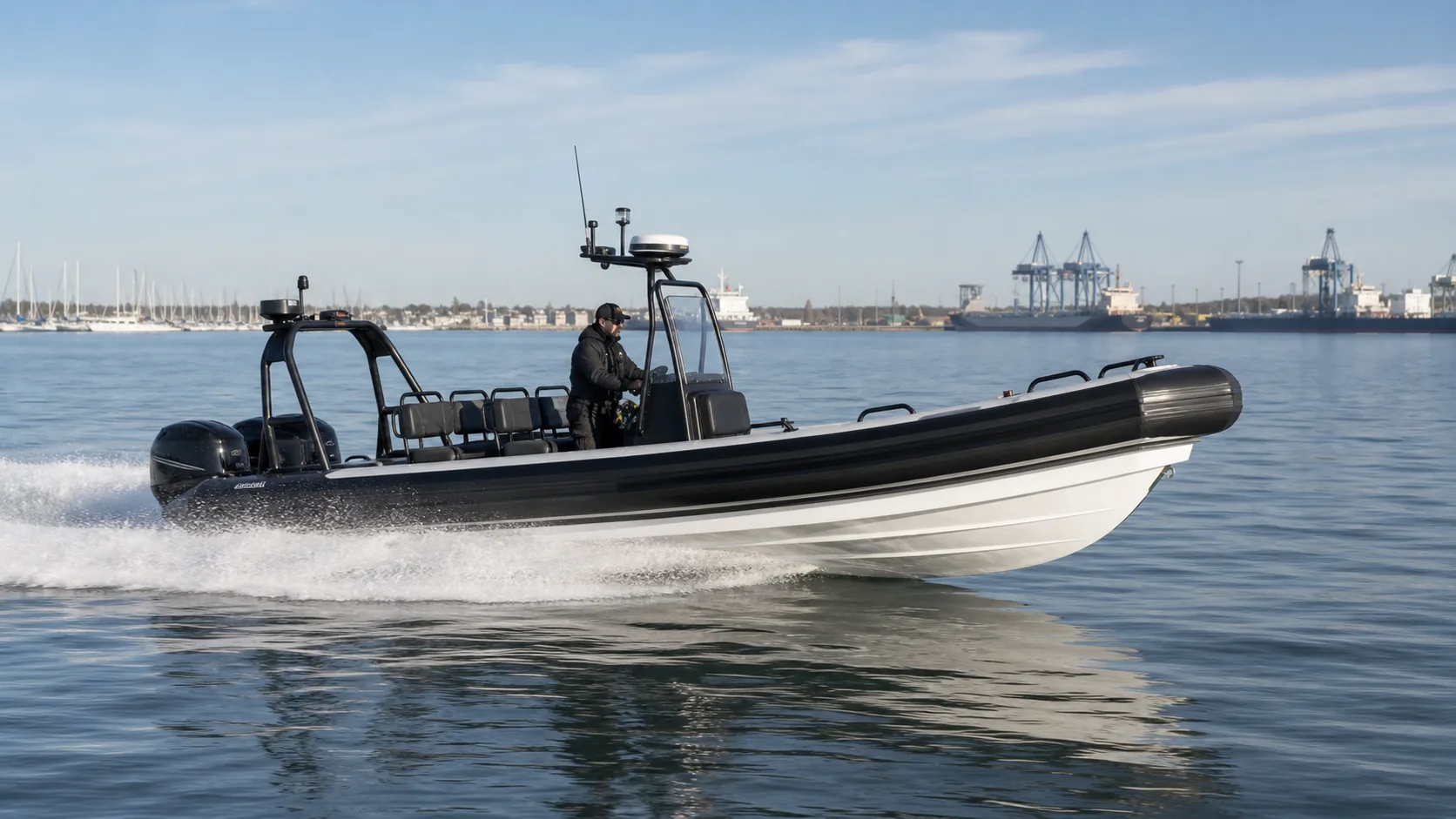 Small Craft Intrusion Barrier